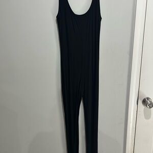 Black Sleeveless Jumpsuit